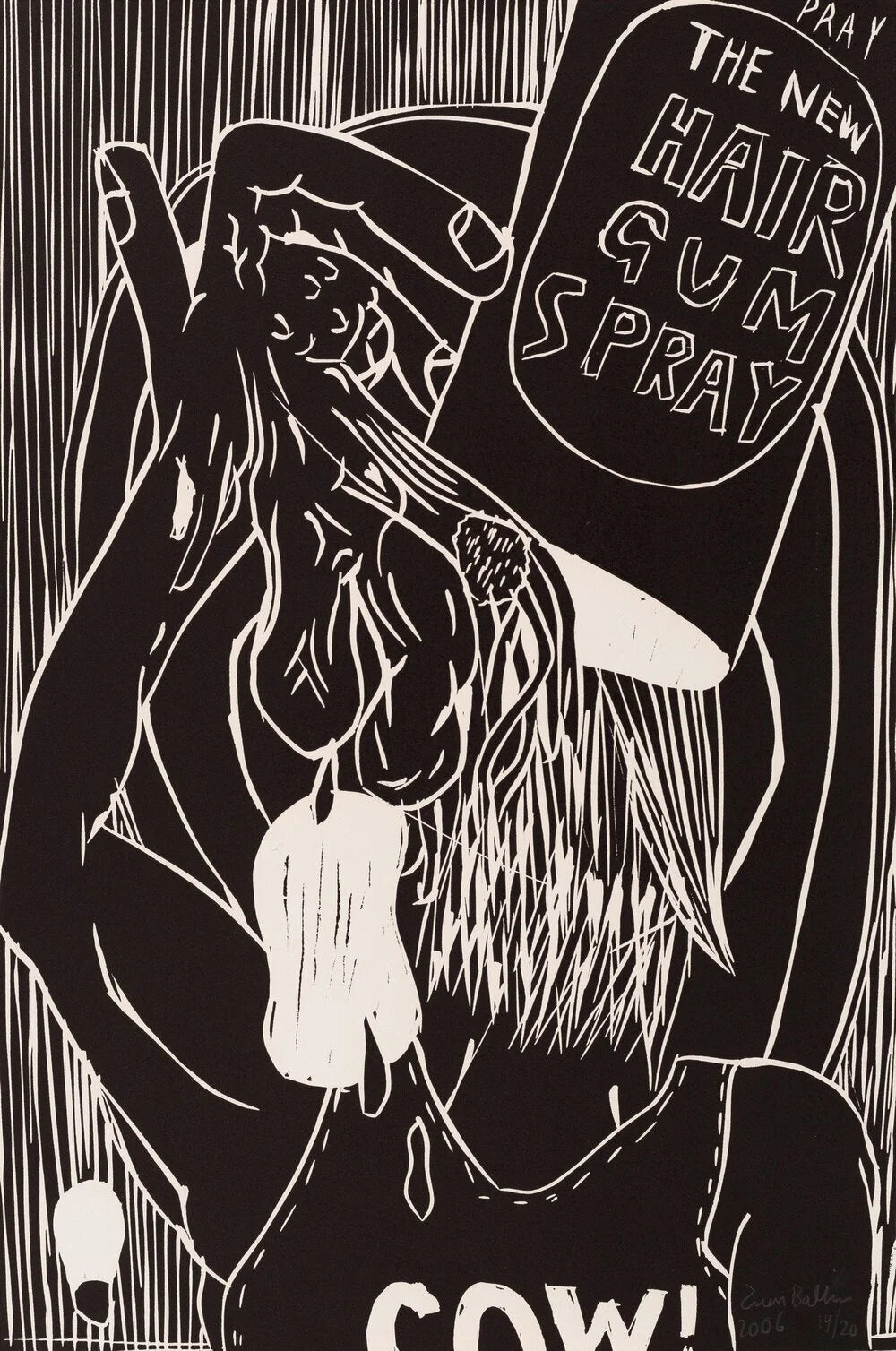 Linocut (The New Vintage Vineyard Dreams)