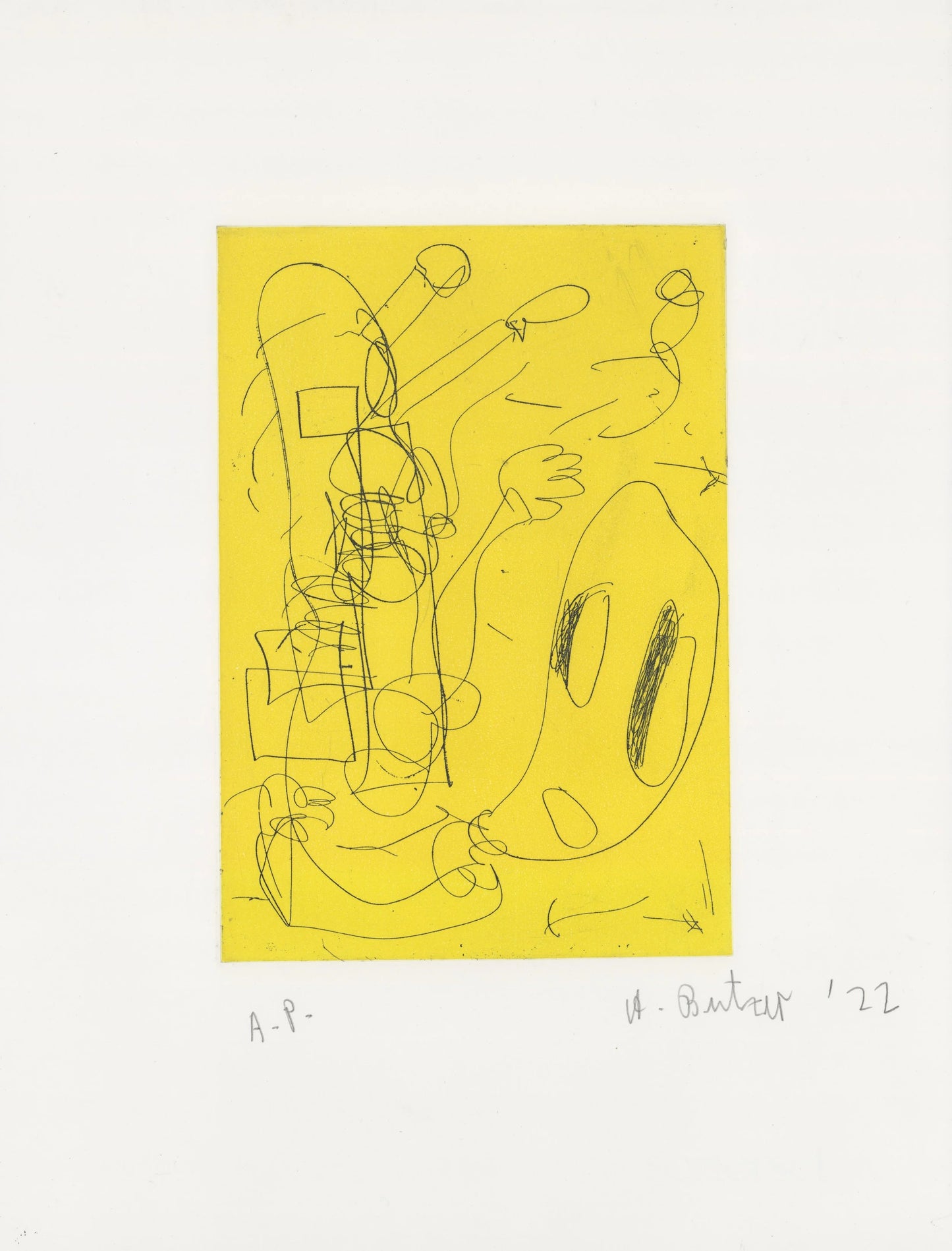 Etching (Untitled)