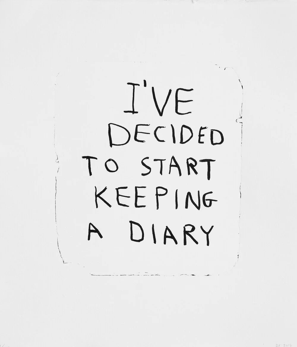 Lithography (I've decided to start keeping a diary)