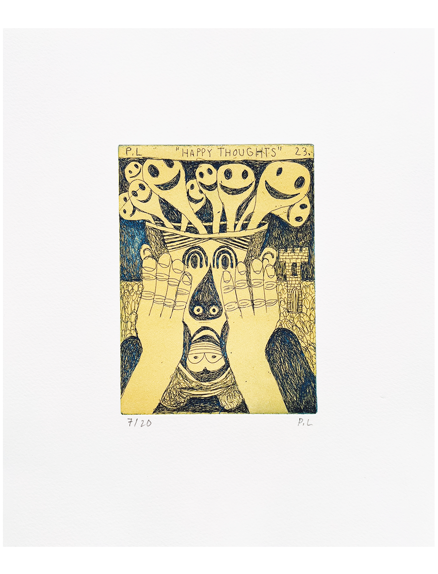 Etching (Happy thoughts)