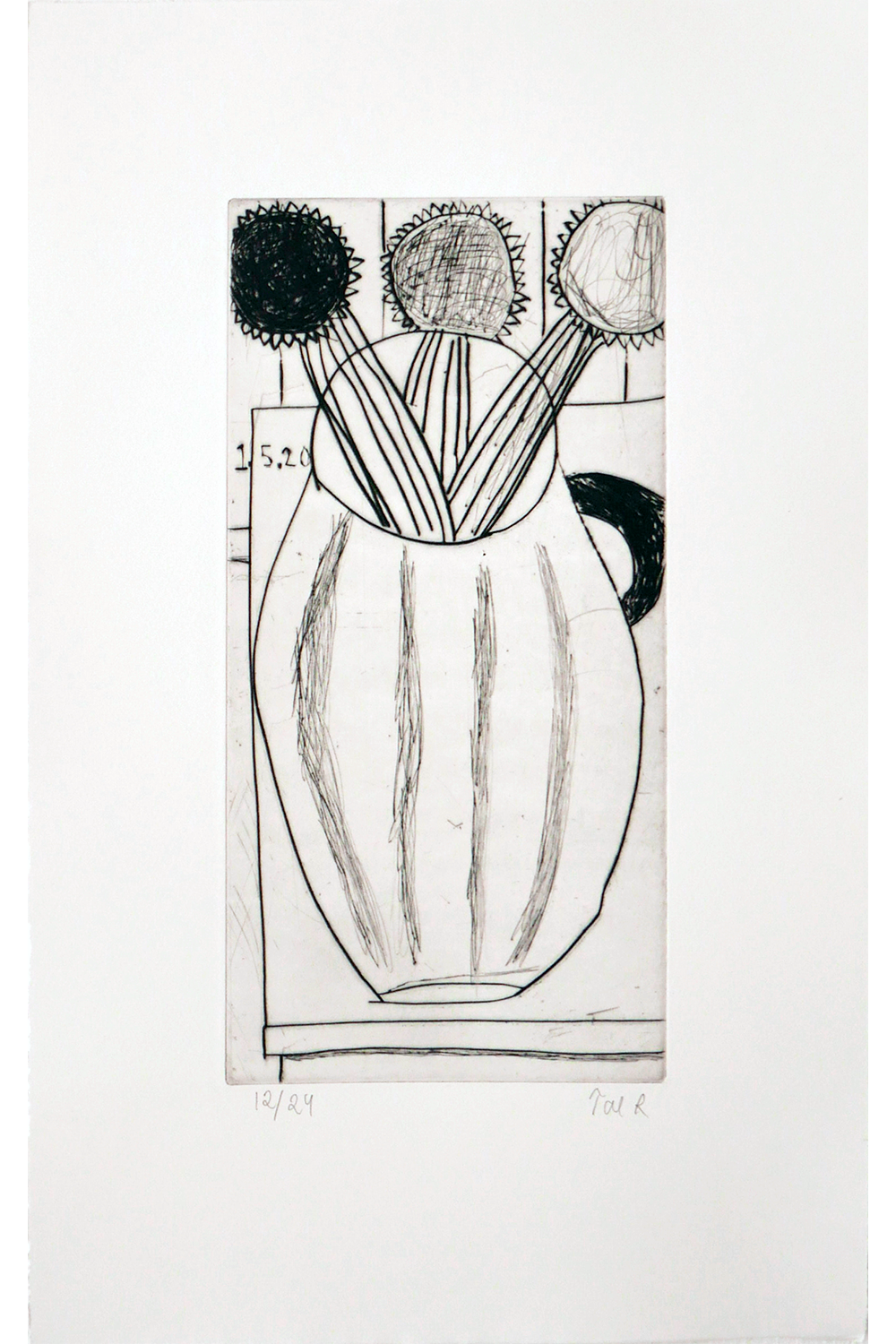 Etching (BLOMSTER UDEN TITEL)