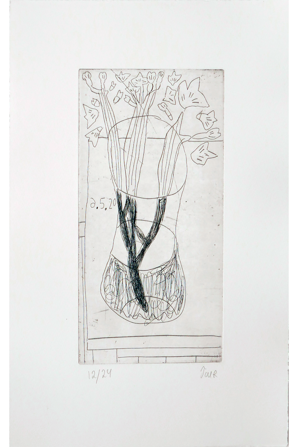 Etching (BLOMSTER UDEN TITEL)