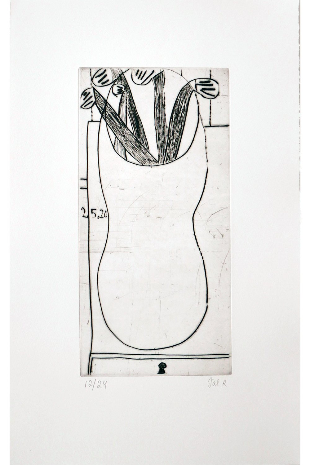 Etching (BLOMSTER UDEN TITEL)