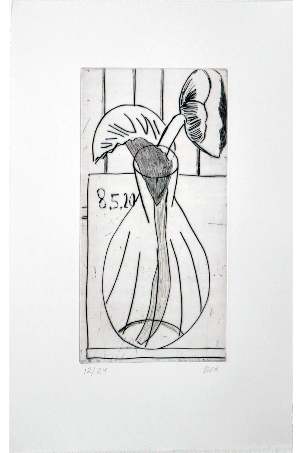 Etching (BLOMSTER UDEN TITEL)