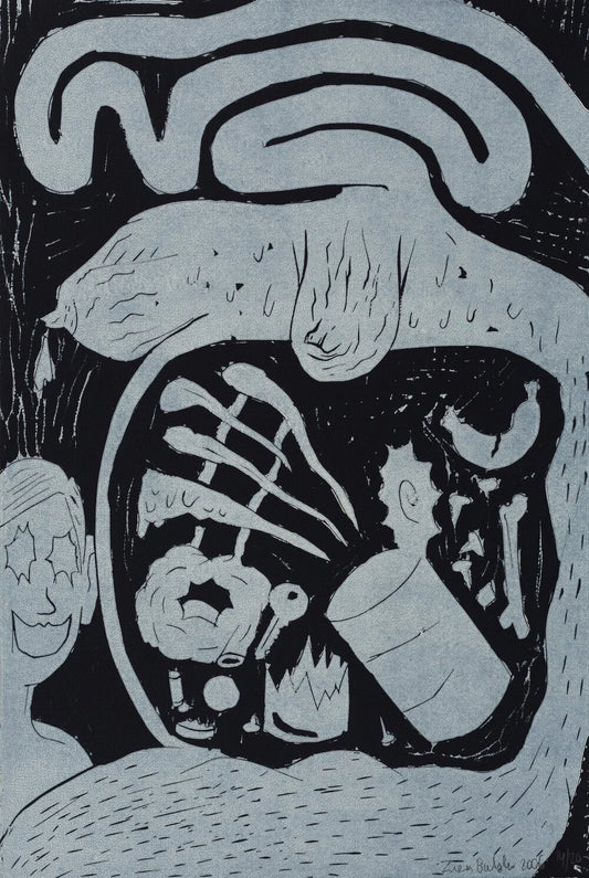 Linocut (The New Vintage Vineyard Dreams)