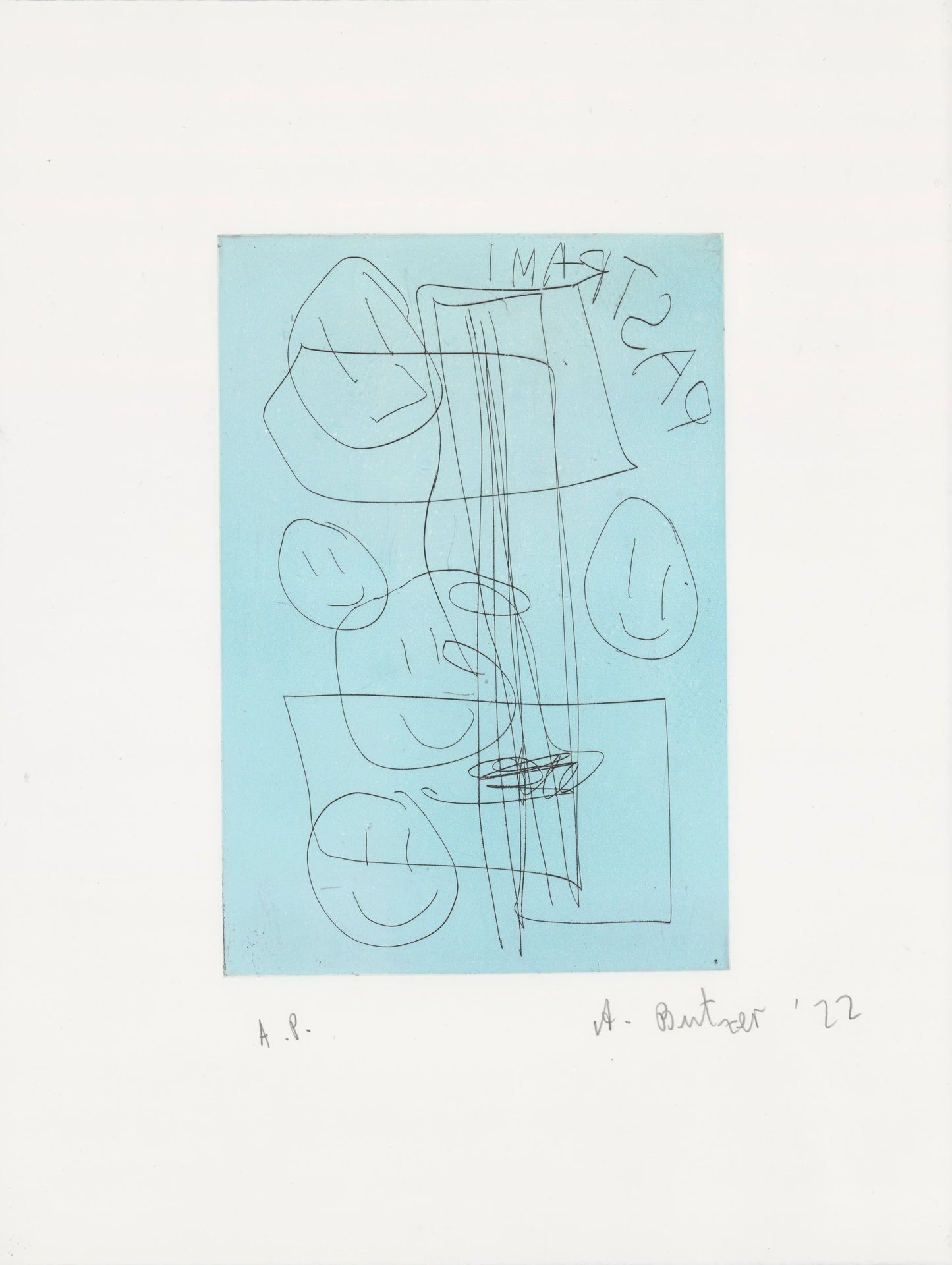 Etching, Untitled (Pastrami)