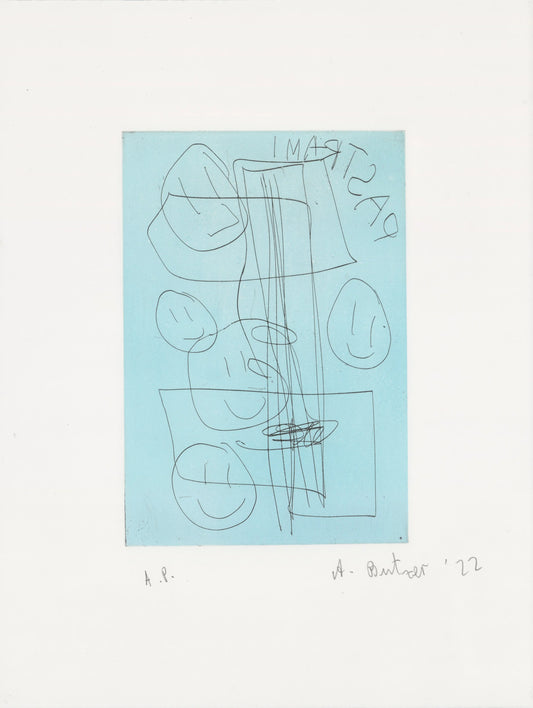 Etching, Untitled (Pastrami)