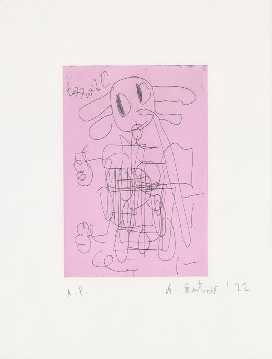 Etching, Untitled (Dr. Pfeffer)