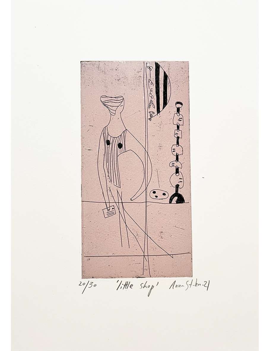 Line Etching (little shop)