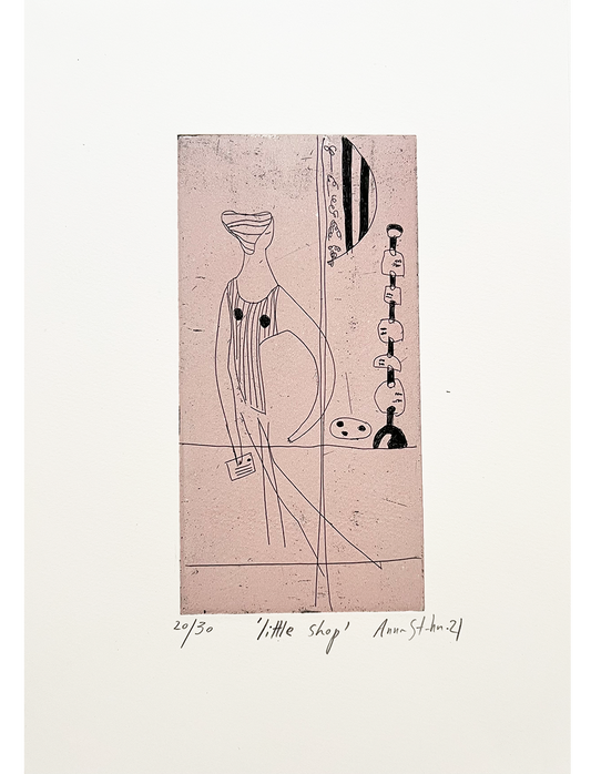Line Etching (little shop)