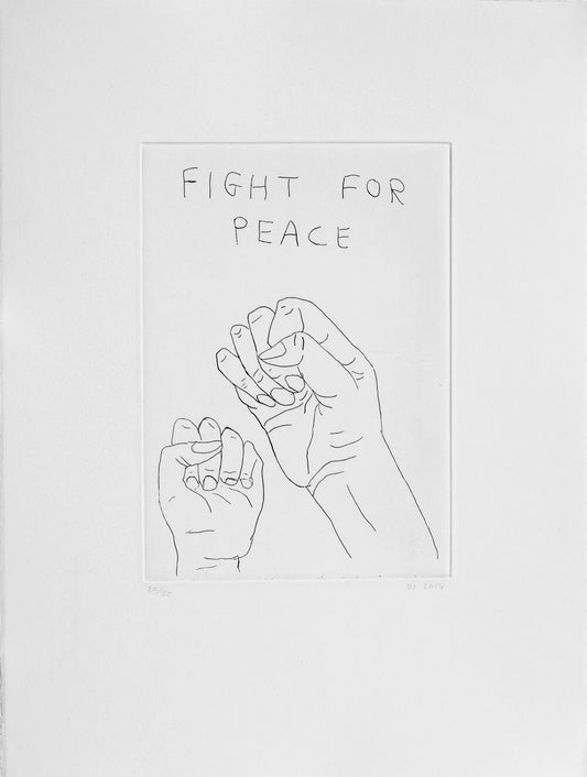 Etching (Fight for peace)