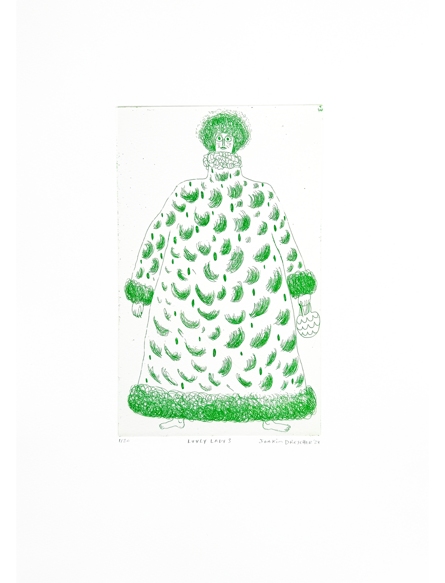 6 etchings (SIX LUVLY LADIES)
