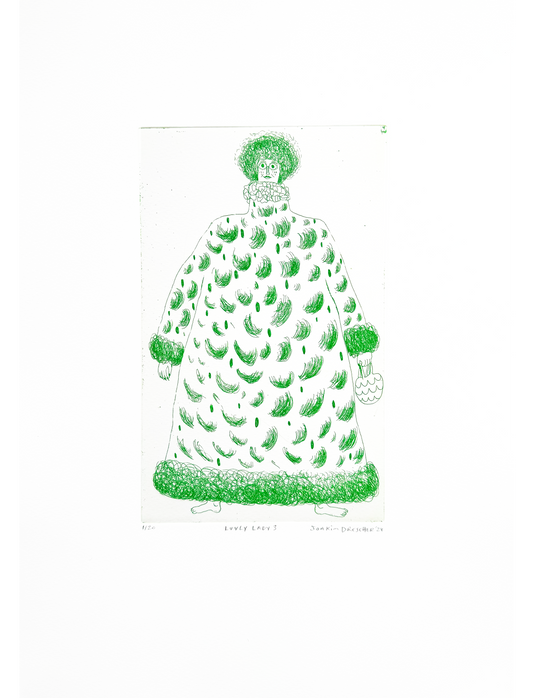 Etching (SIX LUVLY LADIES)