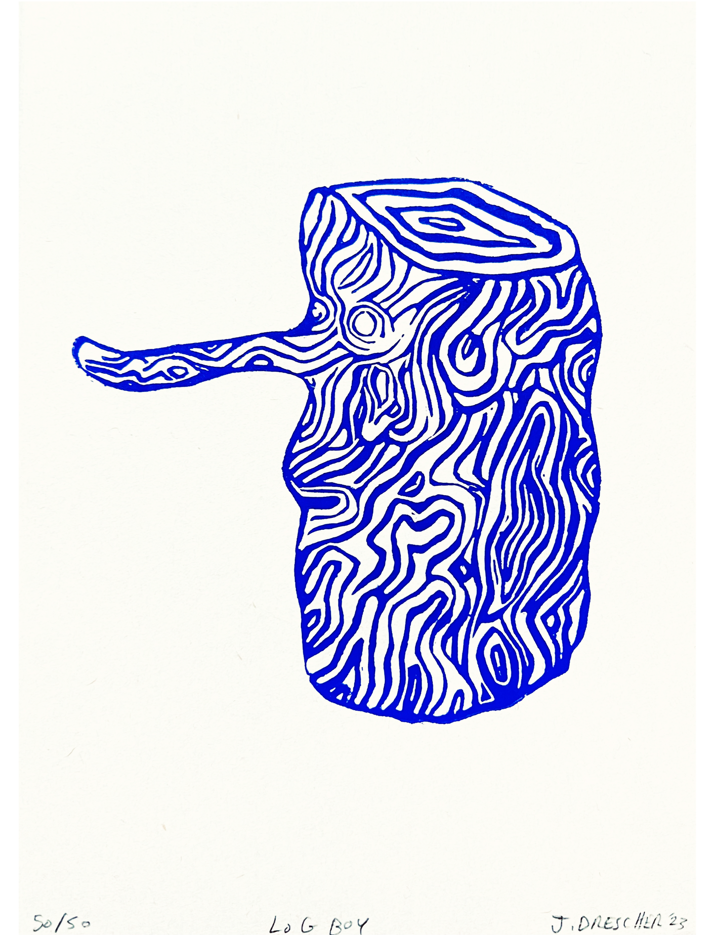 Linocut (LOG BOY)