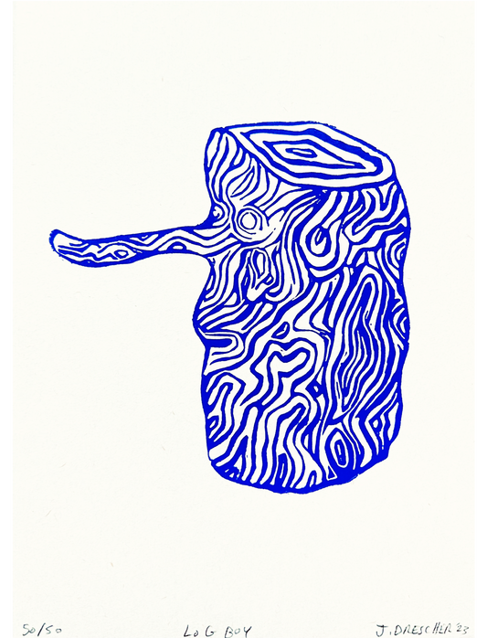 Linocut (LOG BOY)