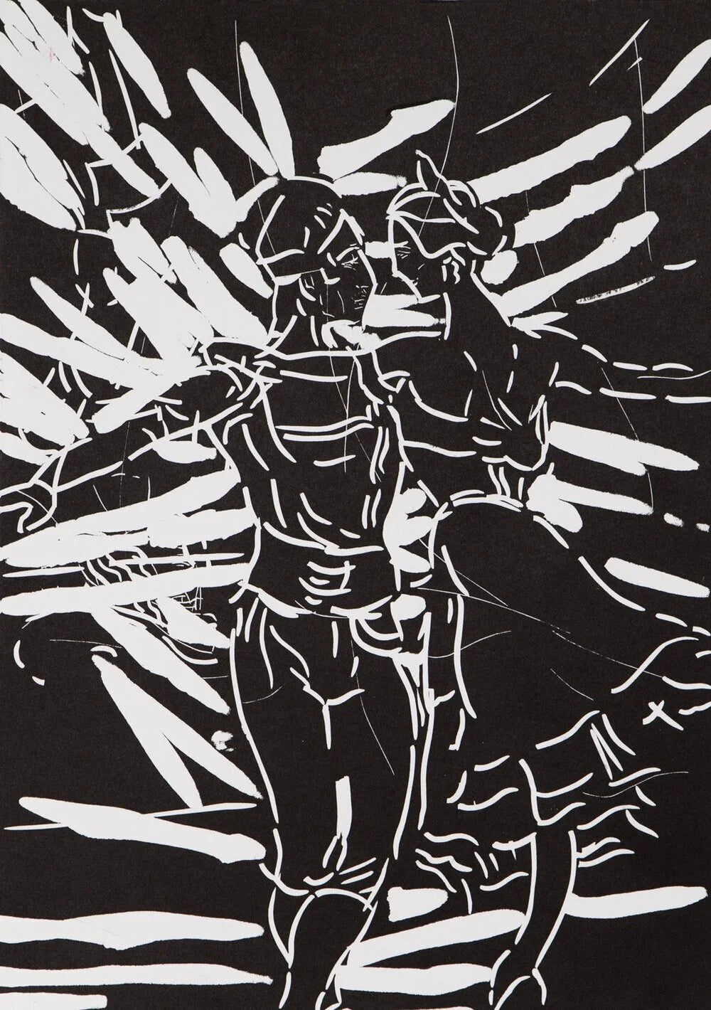 Linocut (La Bayadere)