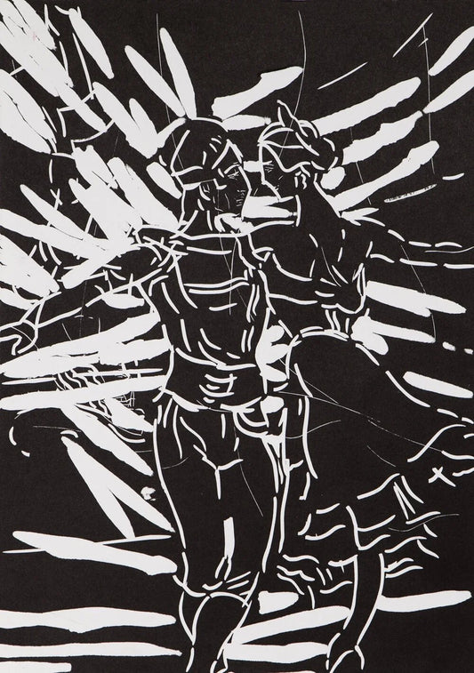 Linocut (La Bayadere)