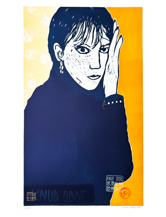 Linocut (Patti Smith)