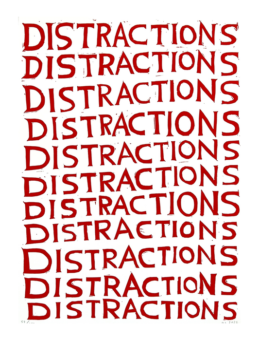 Linocut (Distractions)