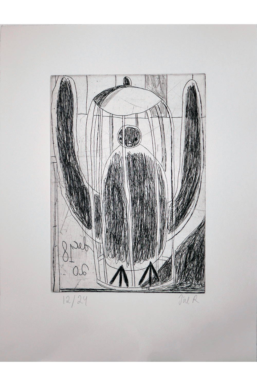 Etching (ALENE HJEMME)