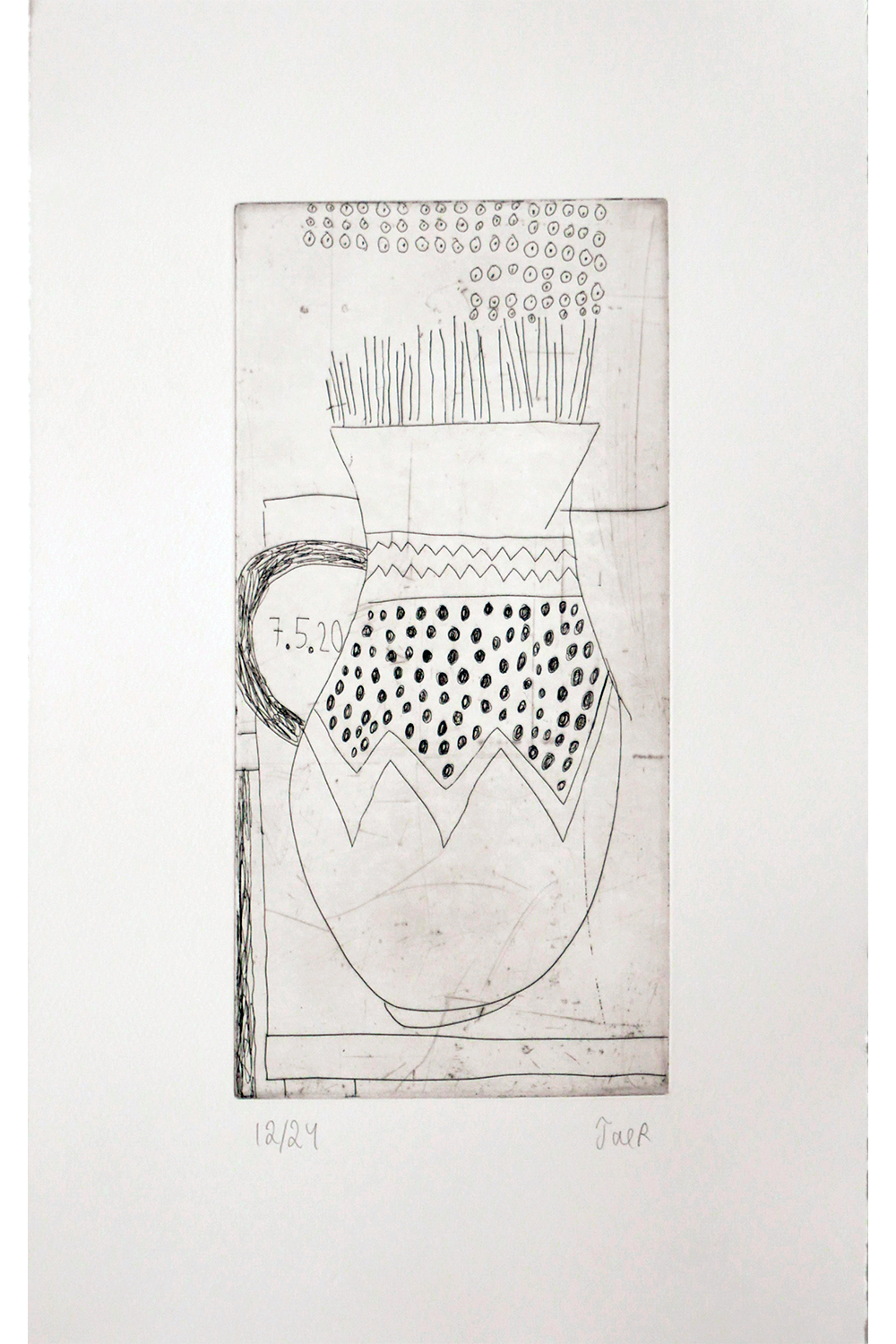 Etching (BLOMSTER UDEN TITEL)