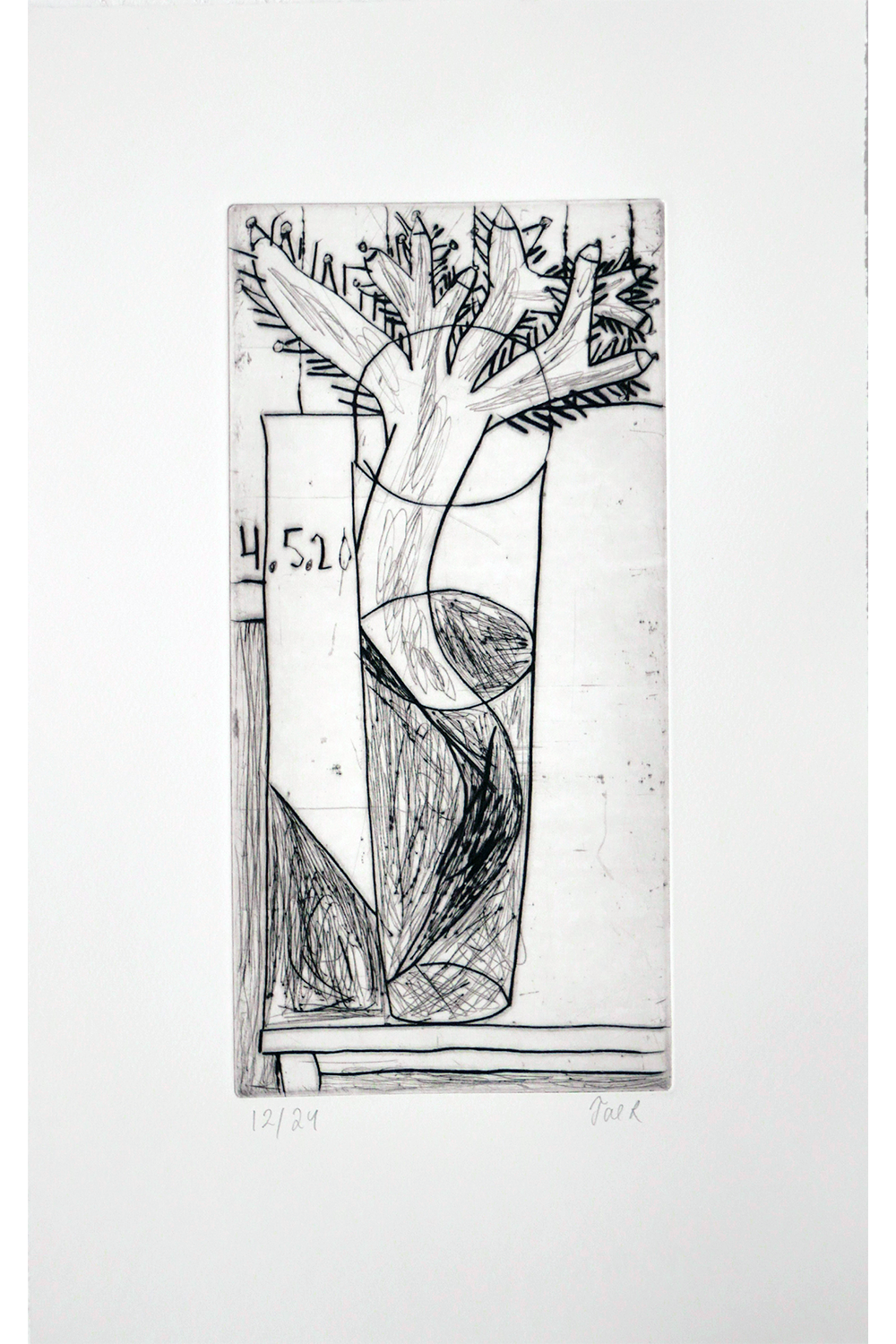 Etching (BLOMSTER UDEN TITEL)