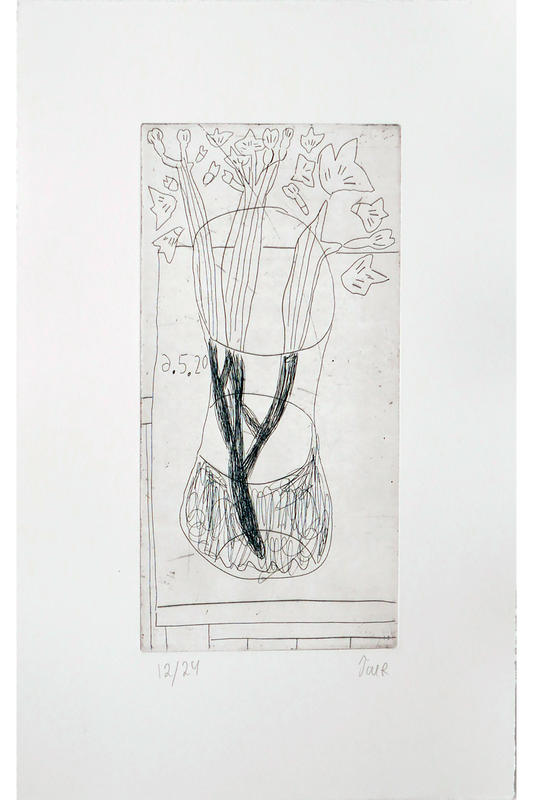 Etching (BLOMSTER UDEN TITEL)