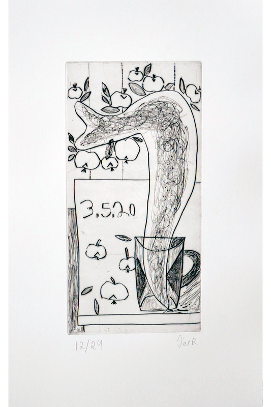 Etching (BLOMSTER UDEN TITEL)