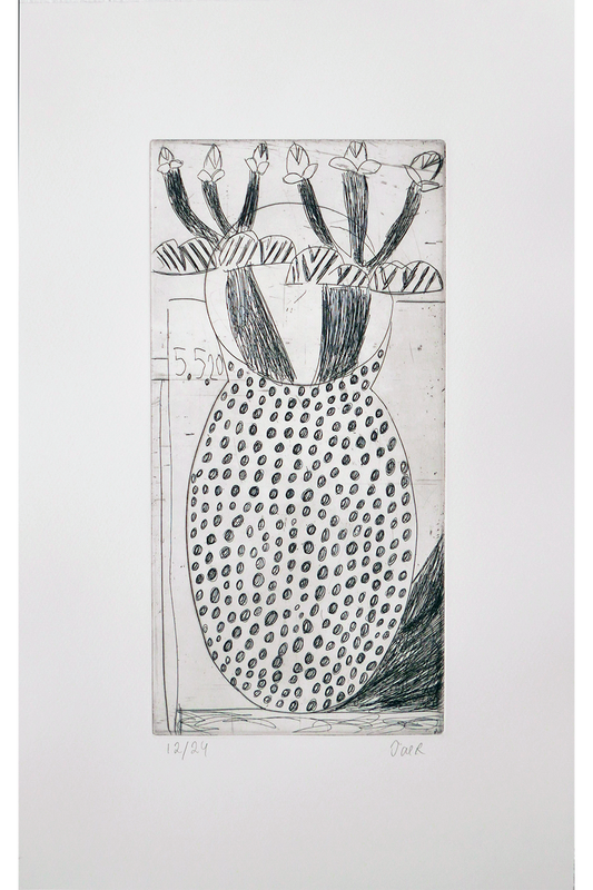Etching (BLOMSTER UDEN TITEL)